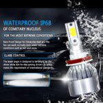 C6 Led headlight bulb 24W COB - Image 5