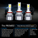 C6 Led headlight bulb 24W COB - Image 2