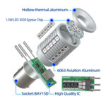 16W Led Auxiliary bulb Canbus I3 - Image 2